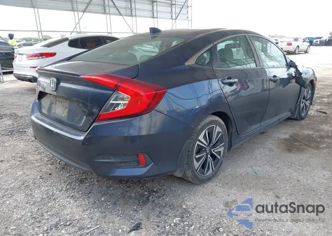 2016 Honda Civic Ex-L from USA, damaged, VIN 19XFC1F77GE044736